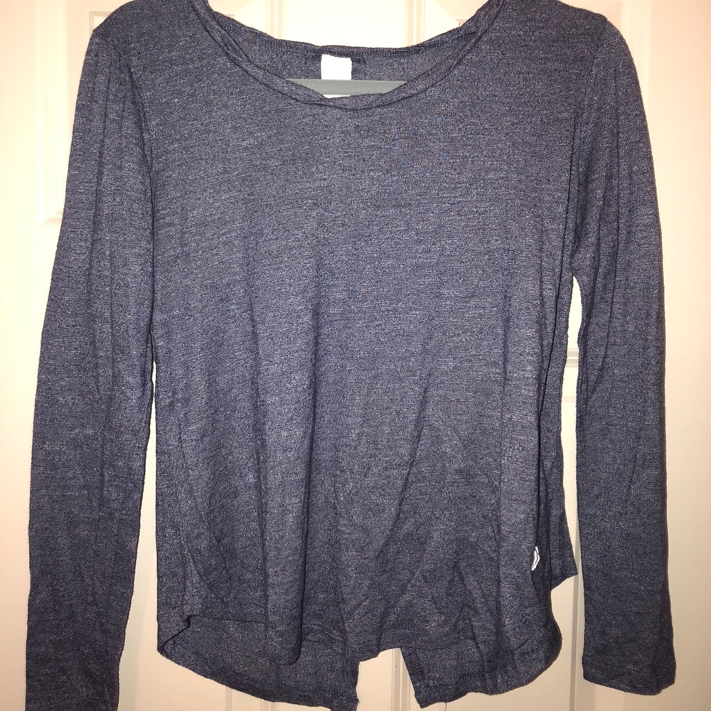 Balance collection blue athletic top